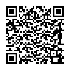 Codice QR per il numero di telefono +19892180151