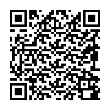 Código QR para número de teléfono +19892180204