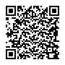 Código QR para número de telefone +19892180254