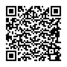 QR Code pour le numéro de téléphone +19892180257