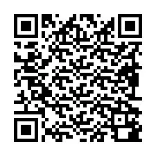 Kod QR dla numeru telefonu +19892180296