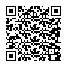 QR Code pour le numéro de téléphone +19892180333