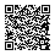 Código QR para número de teléfono +19892180423