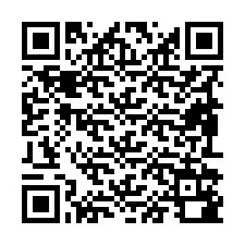 Kode QR untuk nomor Telepon +19892180457