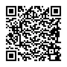 Código QR para número de teléfono +19892180537