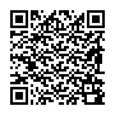 Codice QR per il numero di telefono +19892180565