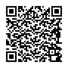 Código QR para número de telefone +19892180622