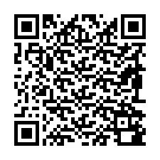 QR-koodi puhelinnumerolle +19892180645