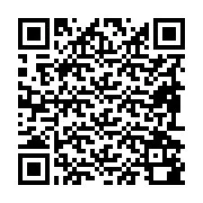 QR Code pour le numéro de téléphone +19892180757