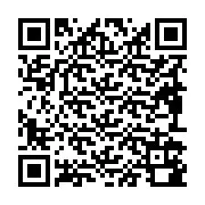 QR-код для номера телефона +19892180802