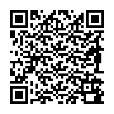 Código QR para número de telefone +19892180804