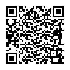 QR-Code für Telefonnummer +19892180853