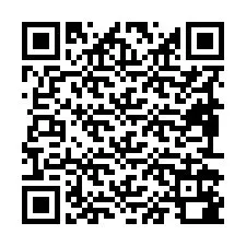 Codice QR per il numero di telefono +19892180883