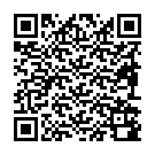 Codice QR per il numero di telefono +19892180903