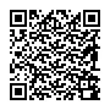 Codice QR per il numero di telefono +19892180911
