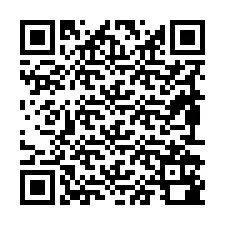 QR-koodi puhelinnumerolle +19892180981