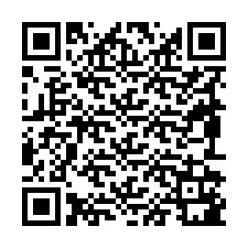 QR-code voor telefoonnummer +19892181000