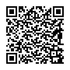 QR-koodi puhelinnumerolle +19892181031