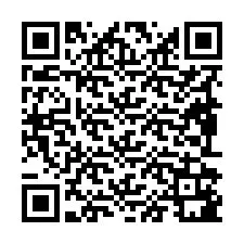 QR-code voor telefoonnummer +19892181032