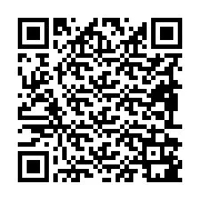 QR Code pour le numéro de téléphone +19892181033