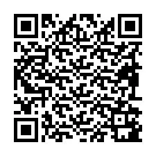 QR-код для номера телефона +19892181153