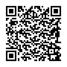 QR код за телефонен номер +19892181205