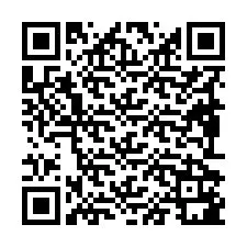 QR Code for Phone number +19892181222