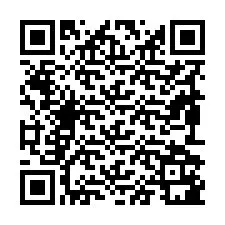 QR код за телефонен номер +19892181305