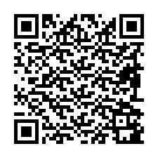 QR Code for Phone number +19892181317
