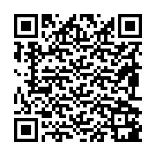 Código QR para número de teléfono +19892181321