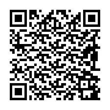 QR код за телефонен номер +19892181335