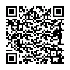 QR код за телефонен номер +19892181407