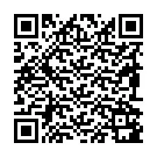 QR Code pour le numéro de téléphone +19892181640