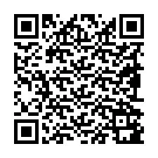 QR Code for Phone number +19892181698