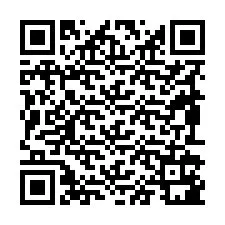 QR Code สำหรับหมายเลขโทรศัพท์ +19892181850