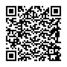 Código QR para número de telefone +19892181921