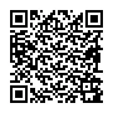 Kode QR untuk nomor Telepon +19892181957