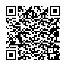 QR kód a telefonszámhoz +19892181959