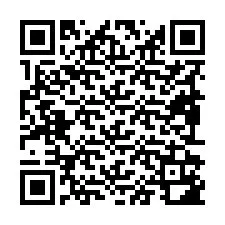 Codice QR per il numero di telefono +19892182093