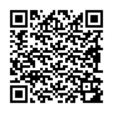 QR-code voor telefoonnummer +19892182136