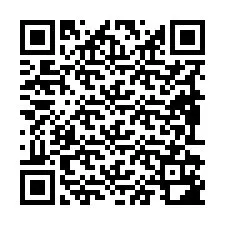 QR Code pour le numéro de téléphone +19892182176