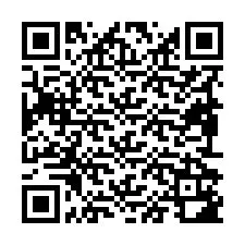 QR-koodi puhelinnumerolle +19892182283