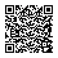 QR-koodi puhelinnumerolle +19892182370