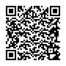 Codice QR per il numero di telefono +19892182553