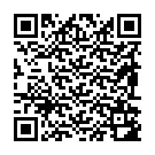 Codice QR per il numero di telefono +19892182561