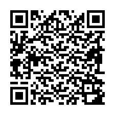 Codice QR per il numero di telefono +19892182657