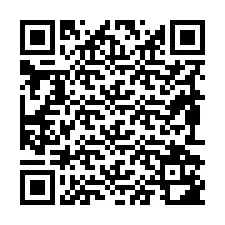 Codice QR per il numero di telefono +19892182711