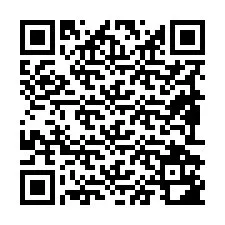 Codice QR per il numero di telefono +19892182729