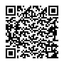 Kode QR untuk nomor Telepon +19892182803