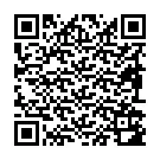 QR-Code für Telefonnummer +19892182943